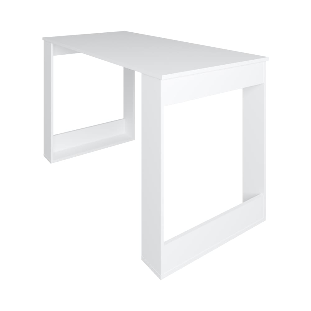 White Computer Desk - 47.2" Workspace for Home Office