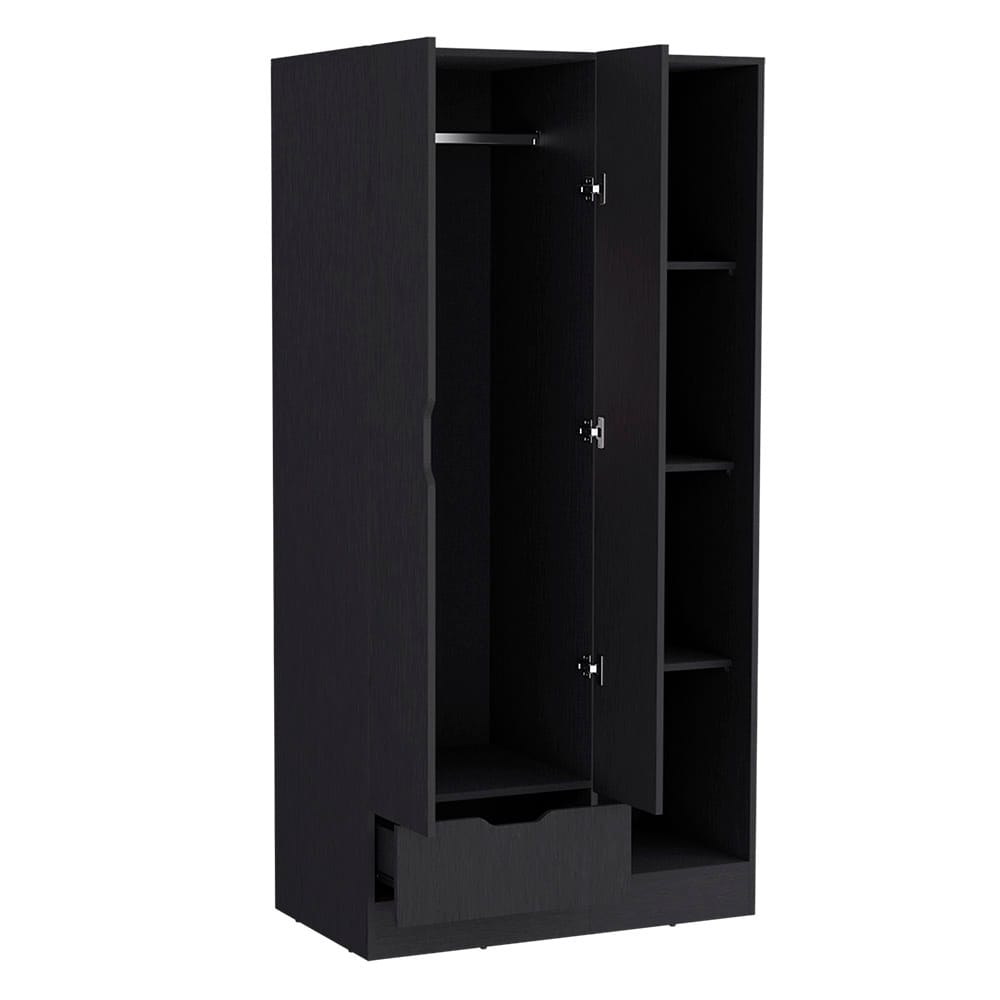 Dover Armoire - Black: Bedroom Storage Solution