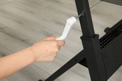 Adjustable Height Drafting Table with Storage