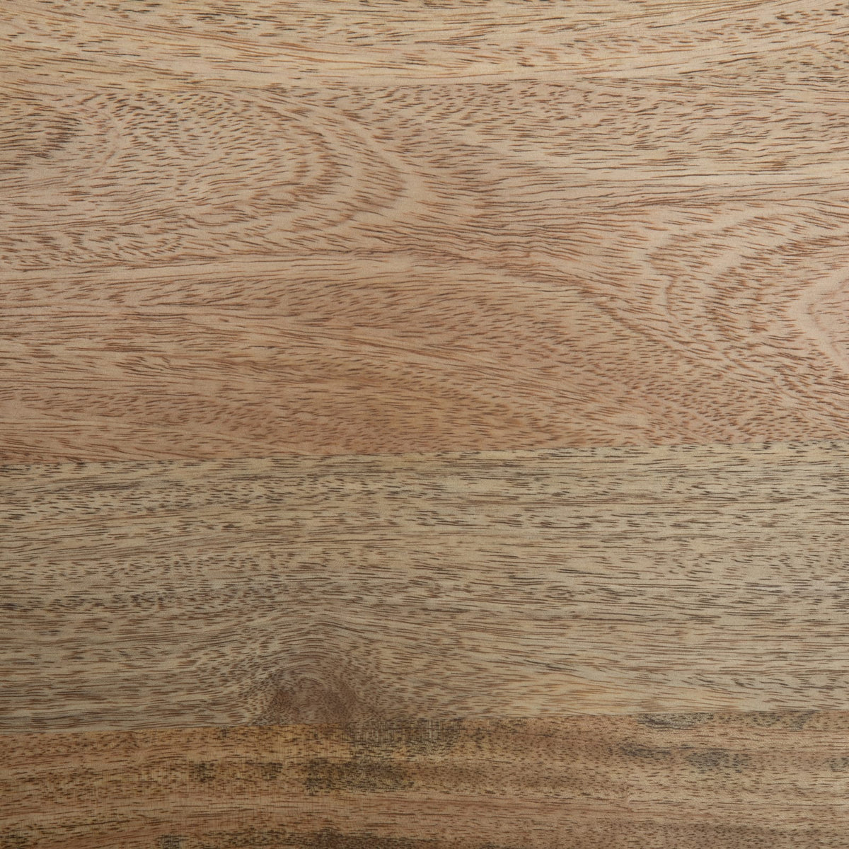 66 Inch Light Brown Wood Dining Table - Modern Industrial Style