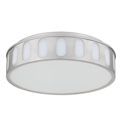 Brushed Nickel LED Flush Mount Light Fixture