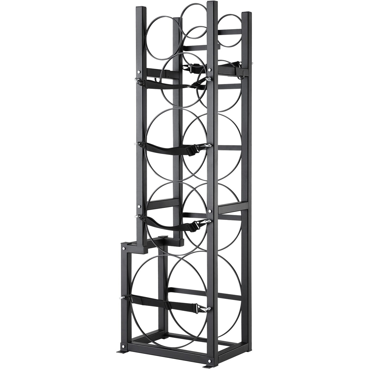 Carbon Steel Refrigerant Tank Rack - 50lb Capacity