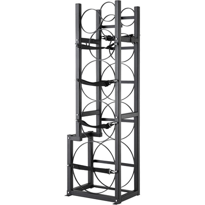 Carbon Steel Refrigerant Tank Rack - 50lb Capacity