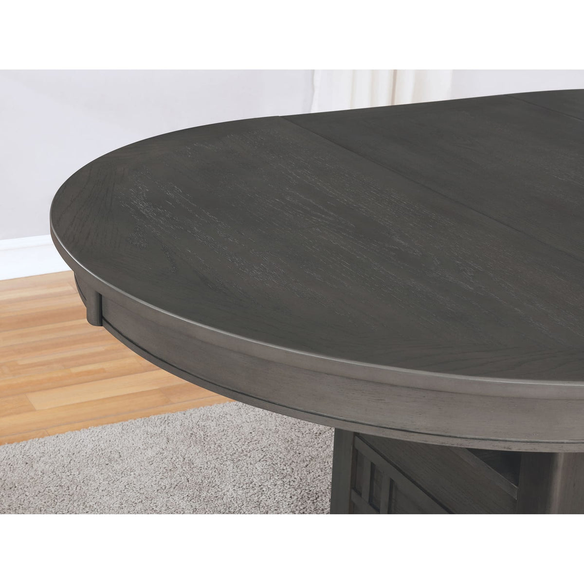 Grey Rectangular Dining Table Seats 4