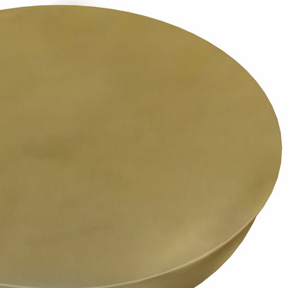 Black Metal Accent Table - 16.5" Wide