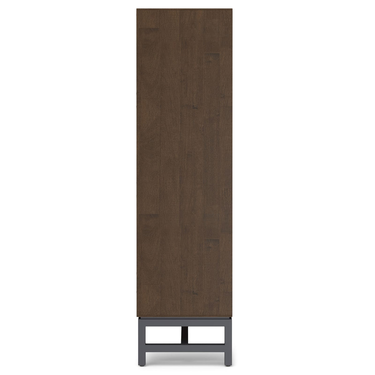 Walnut Brown 9-Cube Bookcase with Drawers - Office Storage