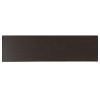 Brown Pine Sideboard Buffet - 66.5" Wide Storage Cabinet
