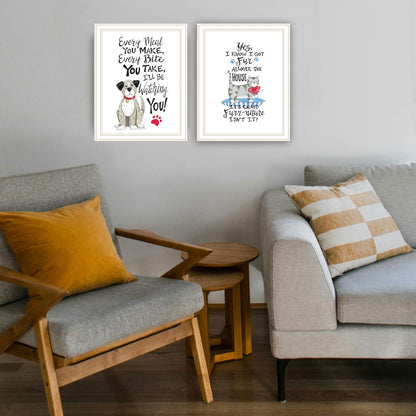 Wood & Paper Framed Wall Art - Multicolor Dcor