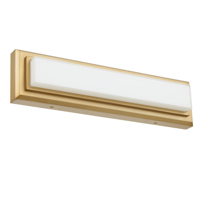 Antique Brass Steel LED Light Bar for Bathroom Vanity Storage