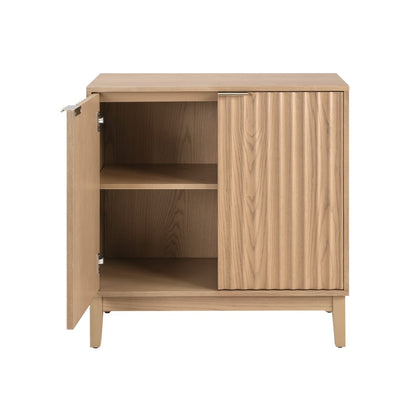 Natural Ash Accent Chest - 31.38" Storage Cabinet