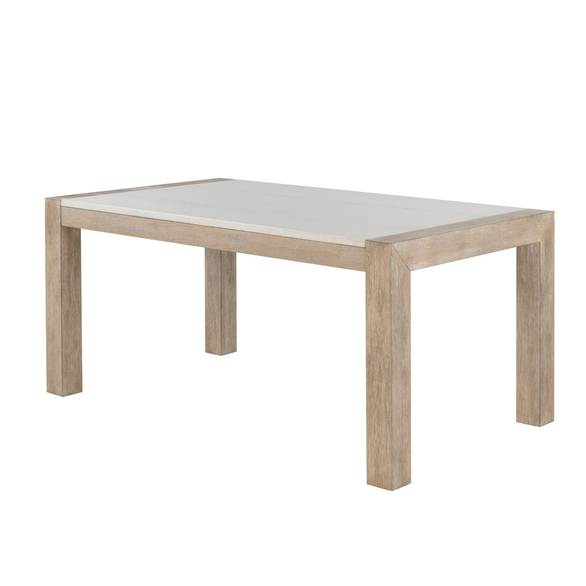 Vanilla Real Marble Dining Table - Seats 6