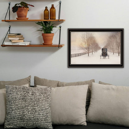 Wood & Paper Framed Wall Art - Multi Color Living Room Bedroom Decor