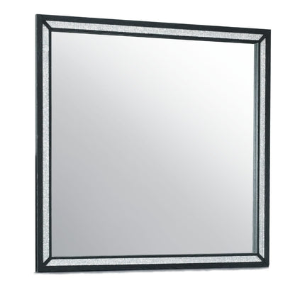 CARLOS Black Mirror - Vanity & Dresser Mirrors