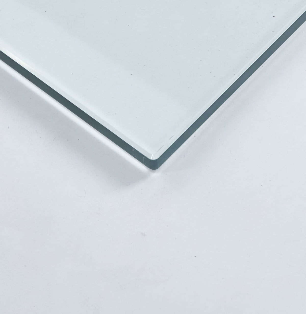 Clear Glass Dining Table Top for Modern Kitchen Storage and Dining Rooms