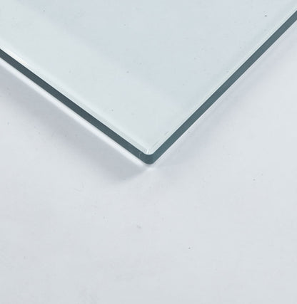Clear Glass Dining Table Top for Modern Kitchen Storage and Dining Rooms