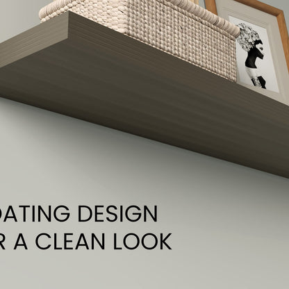 Olive Engineered Wood Shelves - 2 Shelf Display Unit for Living Room