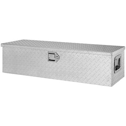 Heavy Duty Aluminum Truck Tool Box - Silver