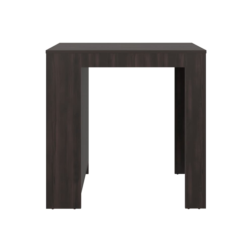 Beige Kitchen Island with Shelves - 36" Dining Cart for Dining Room