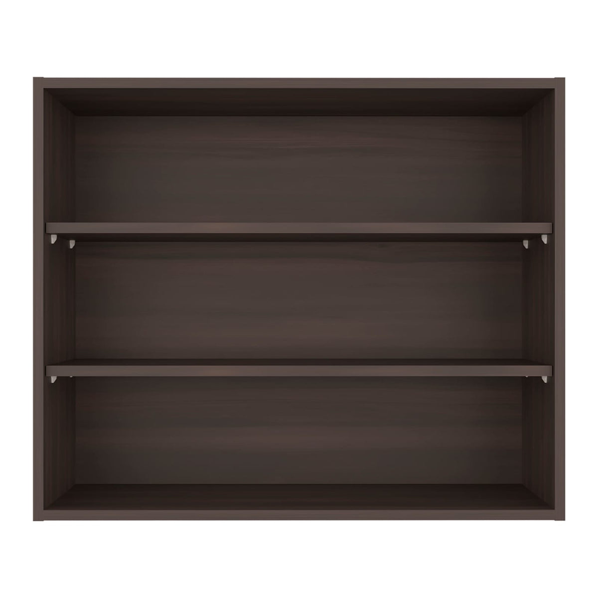 Wall Cabinet Meeker Maribrown - Brown Display Shelf for Living Room