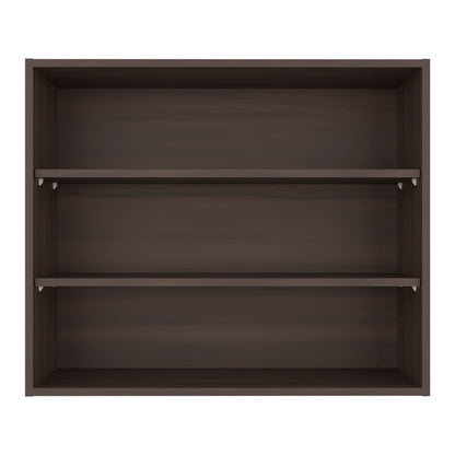 Wall Cabinet Meeker Maribrown - Brown Display Shelf for Living Room