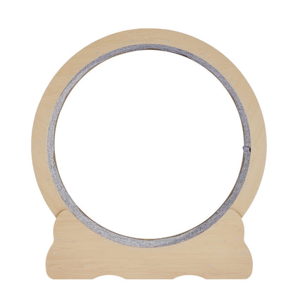 Large Cat Exercise Wheel 35.8 Inch Wood Treadmill