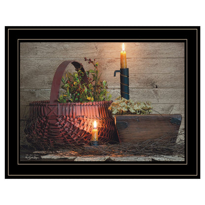 Trendy Framed Wall Art - Multicolor Paper Print for Living Room & Bedroom