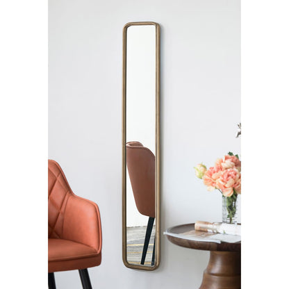 47 Inch Gold Metal Full Length Mirror