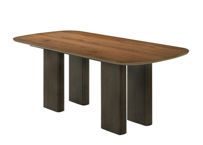 Walnut Dining Table - 36" Rectangular Solid Wood