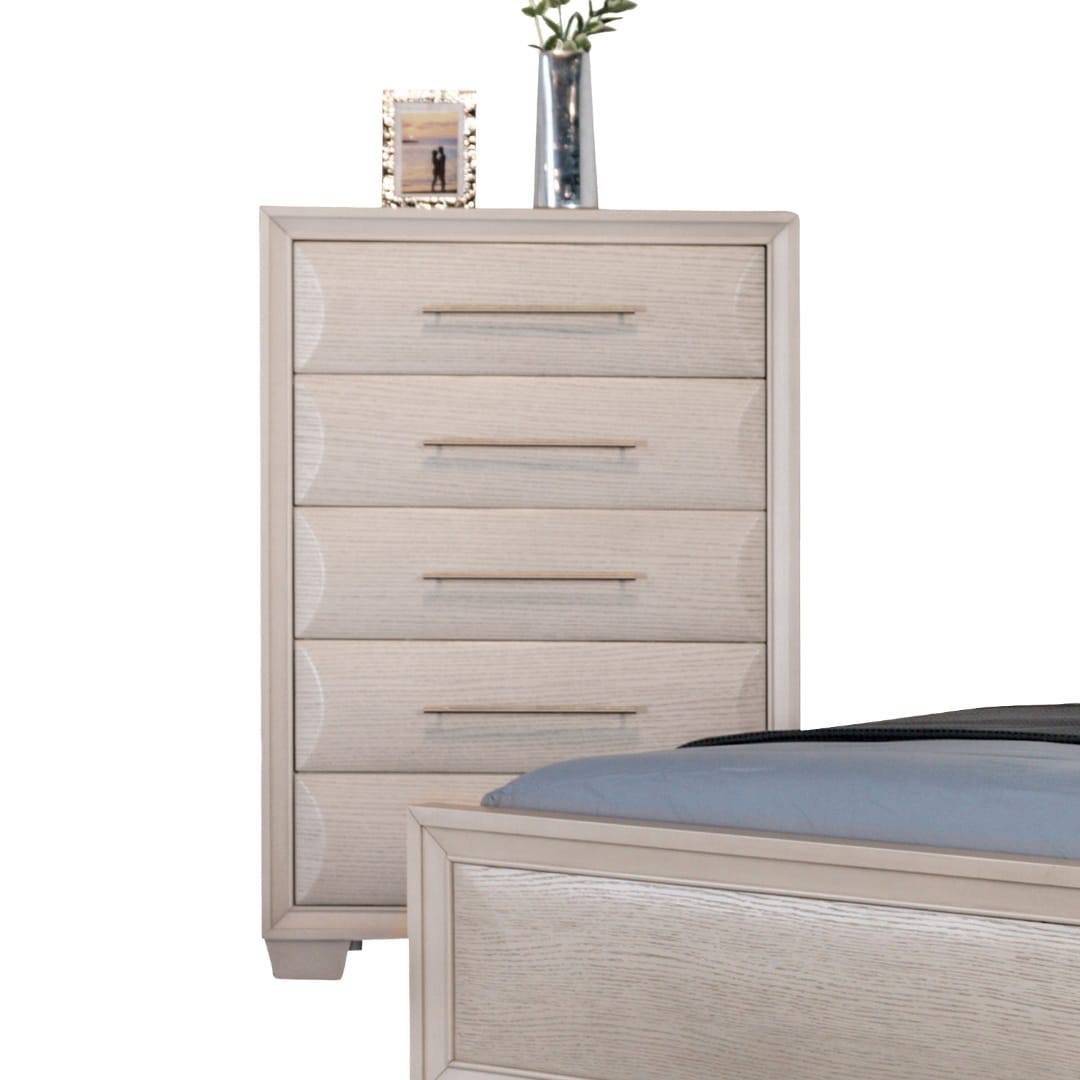 White Oak Solid Wood Dresser - 36" Bedroom Chest