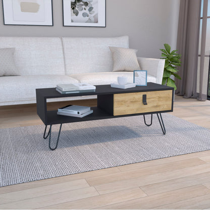 Multicolor Modern Coffee Table with Storage