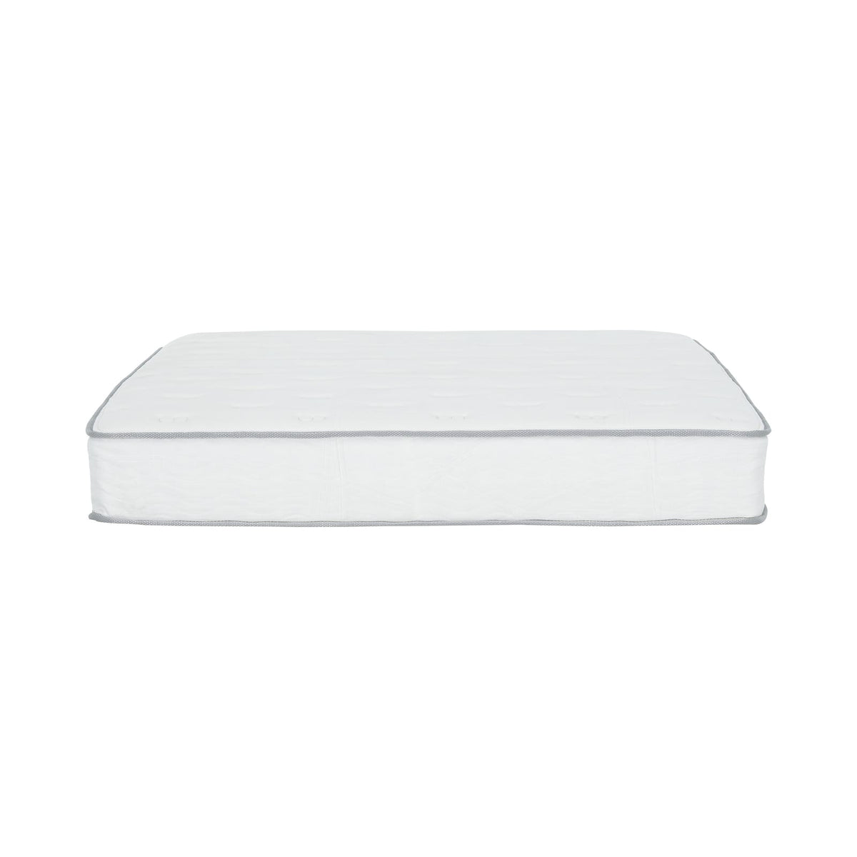 9" King Size Pocket Coil Spring Mattress in a Box - White