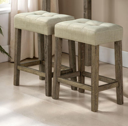 Beige Brown Rectangular Dining Table Set with Chairs