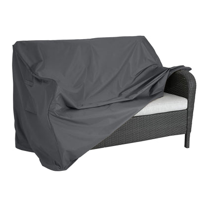 Dark Gray Outdoor Loveseat Sofa Cover - Weather Resistant