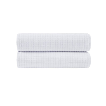 White Polyester Coverlet - Full/Queen Size