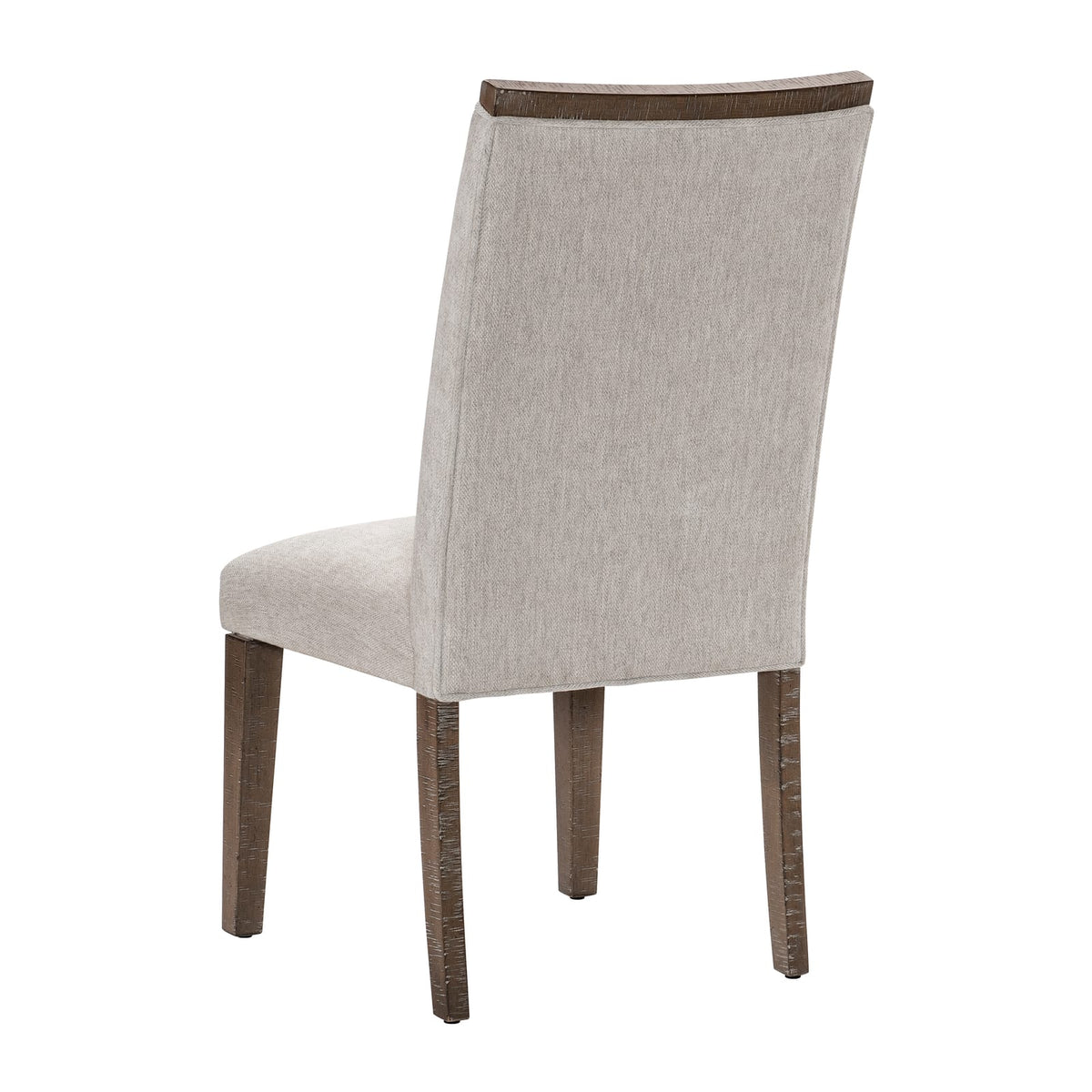Contemporary Wooden Dining Chairs Set of 2 in Brown