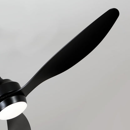 52 Inch Black Iron Ceiling Fan with Lights