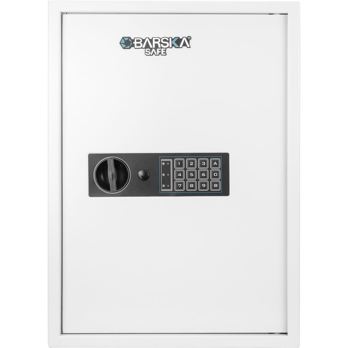 100 Keys Key Cabinet Digital Wall Safe - White Steel