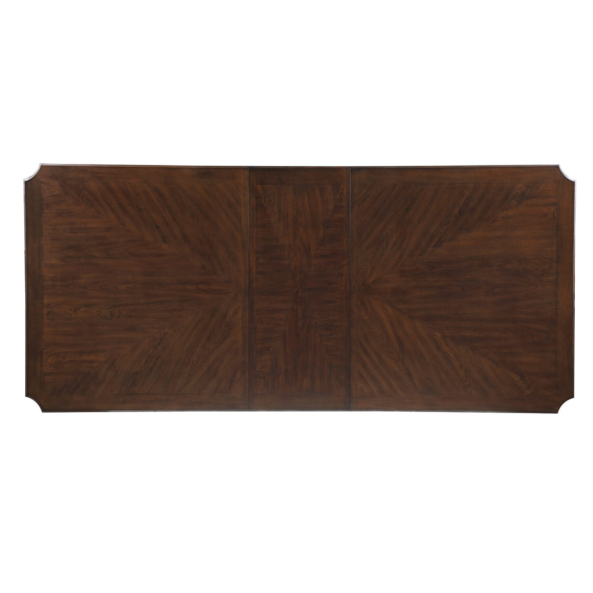 Cherry Wood Dining Table Set Seats 4 with Extension Leaf