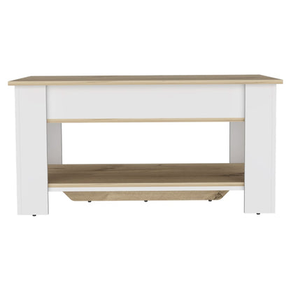 Multicolor Storage Bench with Lift Top - Dining Room Entryway