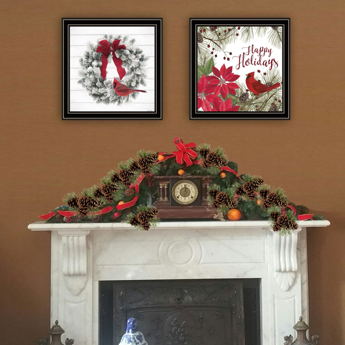 Multicolor Wood Paper Wall Art - Living Room Bedroom Decor