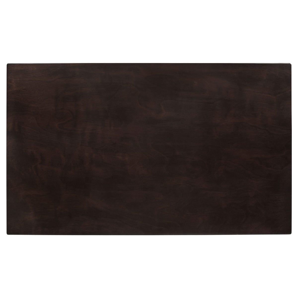 59 Inch Cappuccino Wood Dining Table - Kitchen Dining Room