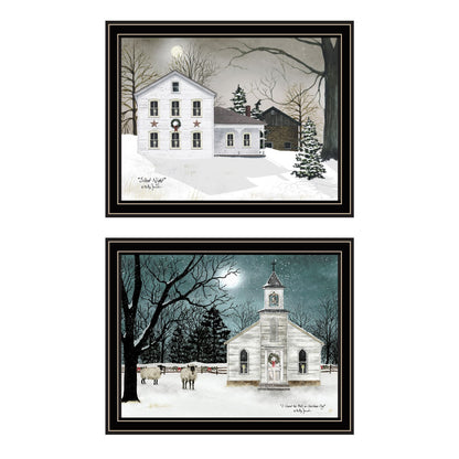 Trendy Framed Wall Art - Multi-Color Vignette Decor for Living Room & Bedroom