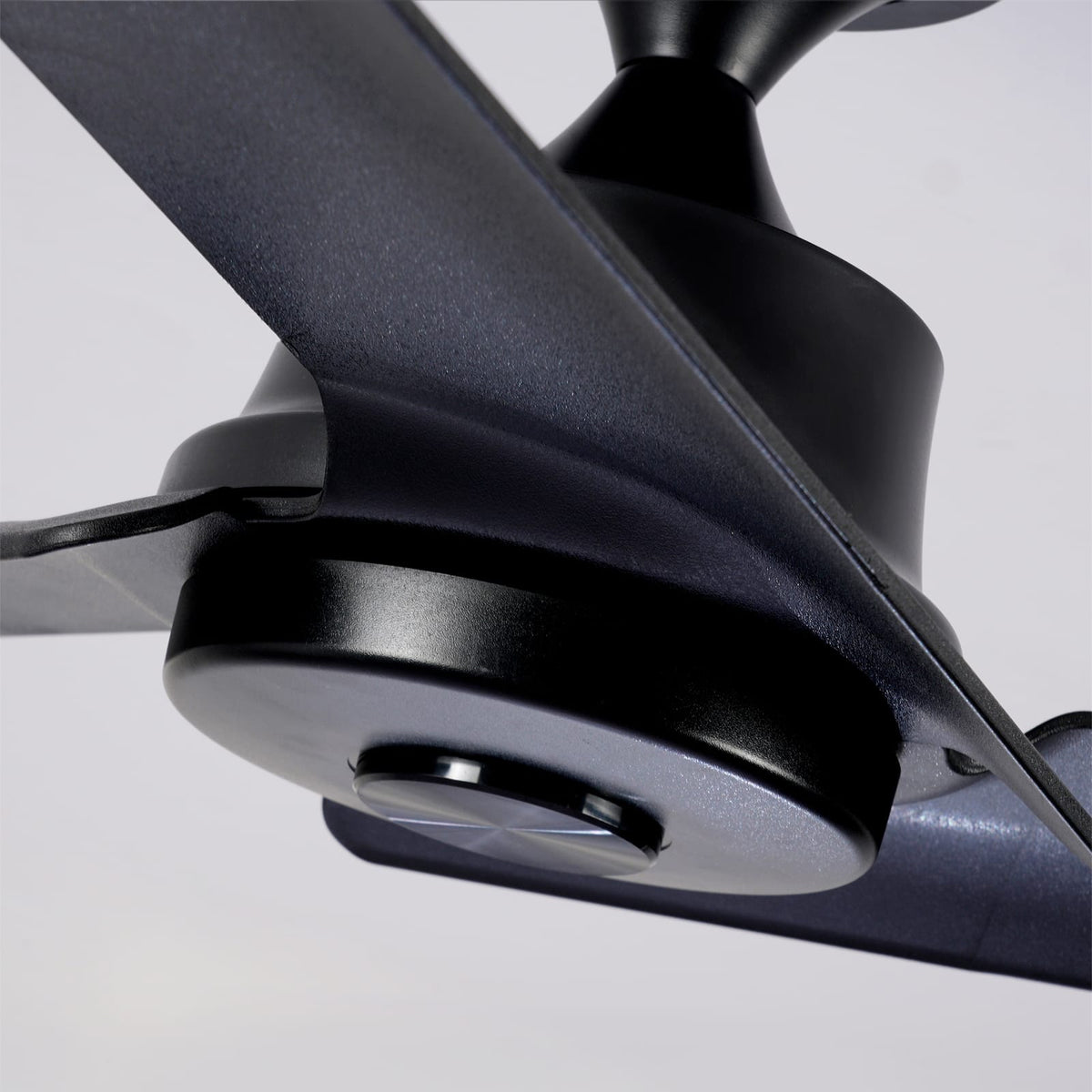 52 inch Black ABS Ceiling Fan with Remote Control for Living Rooms
