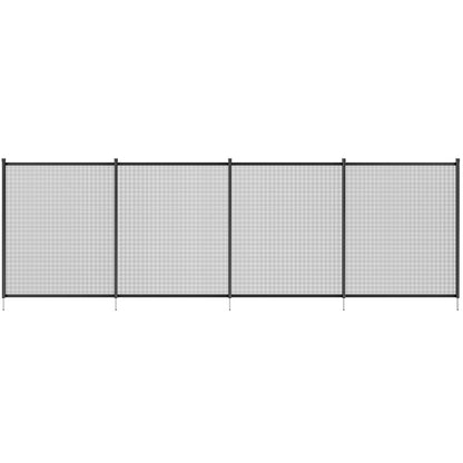 Black PVC Pool Fence for Inground Pools, Easy DIY Safety Barrier
