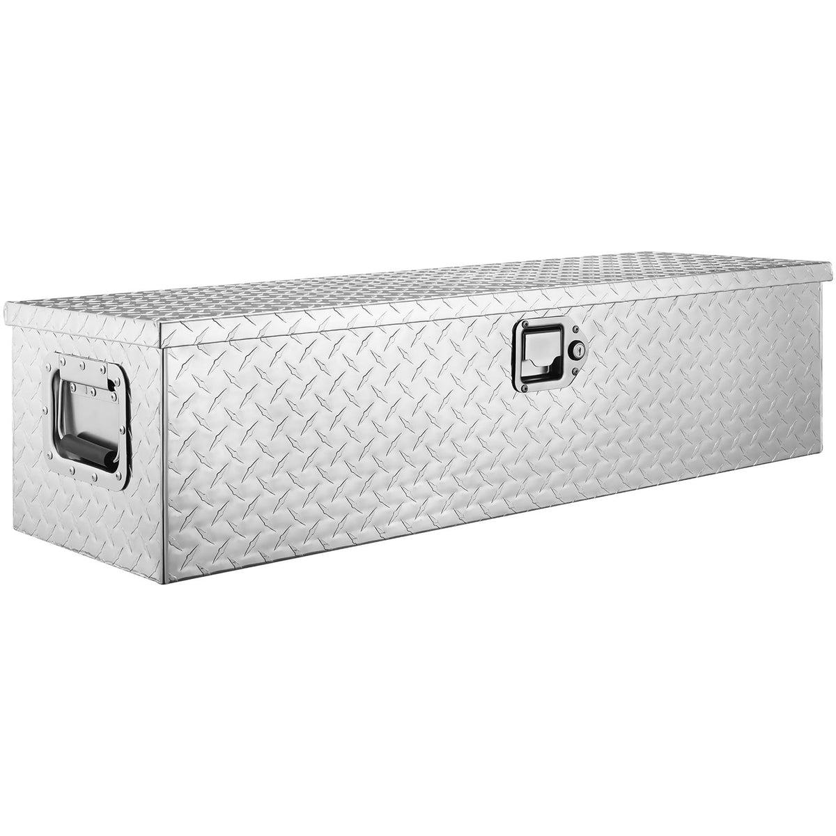 Heavy Duty Aluminum Truck Tool Box - Silver