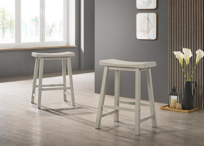 Light Gray Dining Table with Storage - 47" Counter Height for Dining Room
