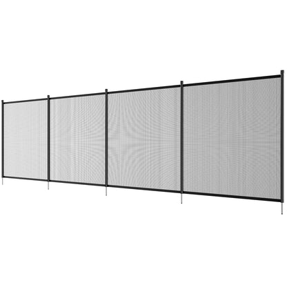 4x12ft Pool Fence - Aluminum Safety Barrier