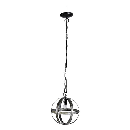 Gray Iron Metal Chandelier - Kitchen Dining Room Lighting