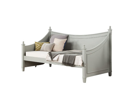 Light Gray Twin Daybed with Solid Wood Frame