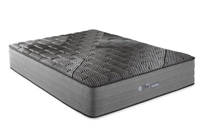 14" Pure Ice Lux Firm Quilted Full Mattress - Black Foam Spring